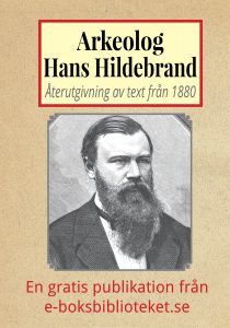 Book Cover: Biografi – Arkeologen Hans Hildebrand