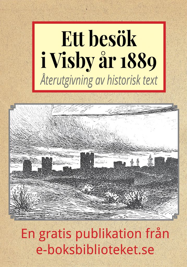 Book Cover: Ett besök i Visby år 1889