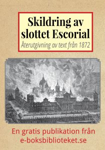 Book Cover: Skildring av slottet Escorial