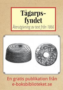 Book Cover: Tågarpsfyndet – Återutgivning av text från 1866