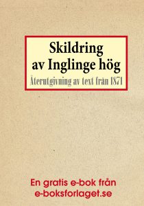 Book Cover: Skildring av Inglinge hög