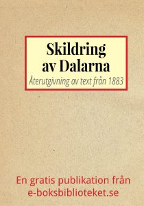 Book Cover: Skildring av Dalarna