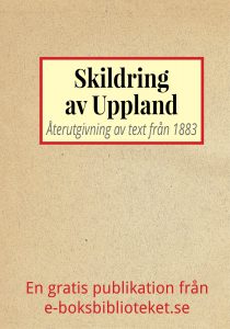 Book Cover: Skildring av Uppland