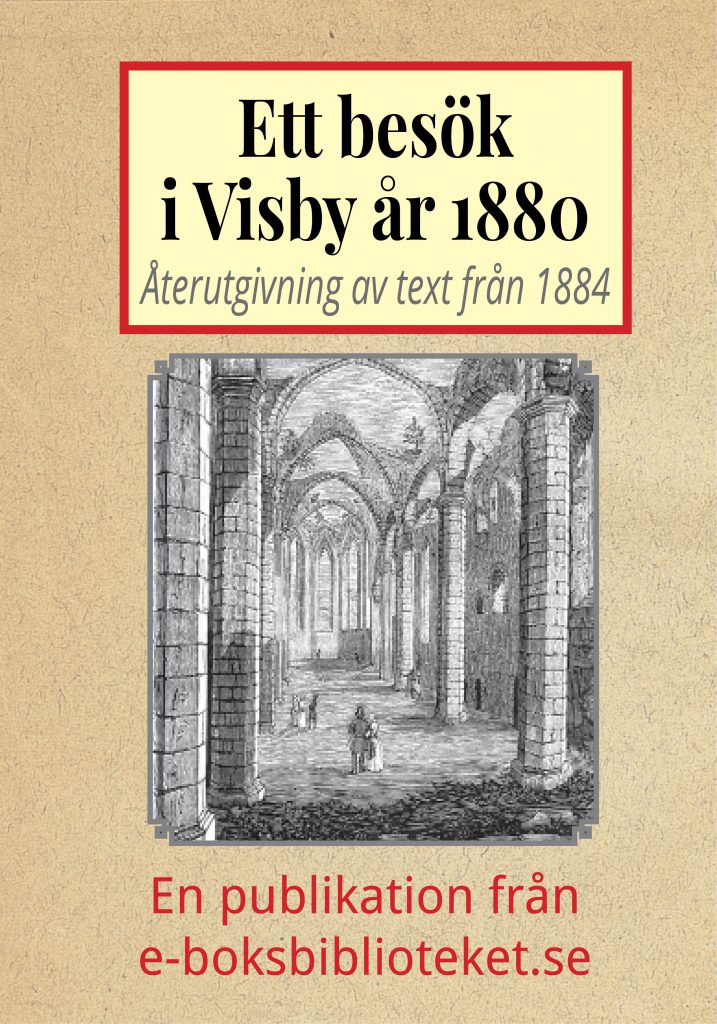 Book Cover: Ett besök i Visby år 1880