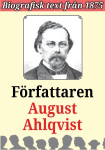 Book Cover: Biografi: August Engelbrekt Ahlqvist
