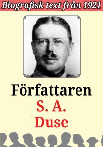Book Cover: Biografi: Författaren S. A. Duse