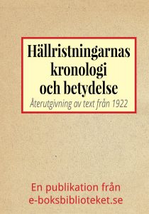 Book Cover: Hällristningarnas kronologi och betydelse
