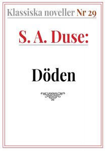 Book Cover: Klassiska noveller 29. S. A. Duse – Döden. Berättelse