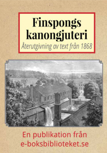 Book Cover: Skildring av Finspongs kanongjuteri