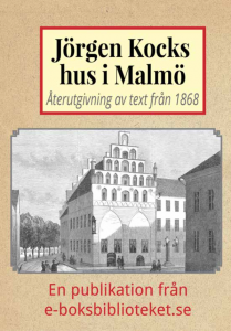 Book Cover: Jörgen Kocks hus i Malmö