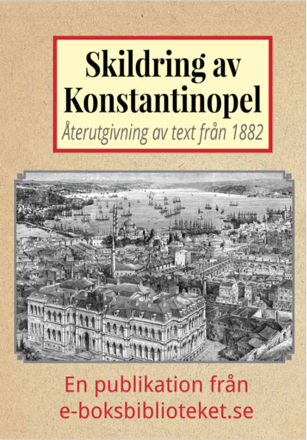 Book Cover: Skildring av Konstantinopel
