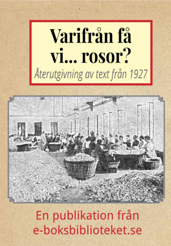 Book Cover: Varifrån få vi… rosor?