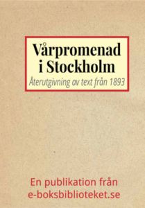 Book Cover: Vårpromenad i Stockholm