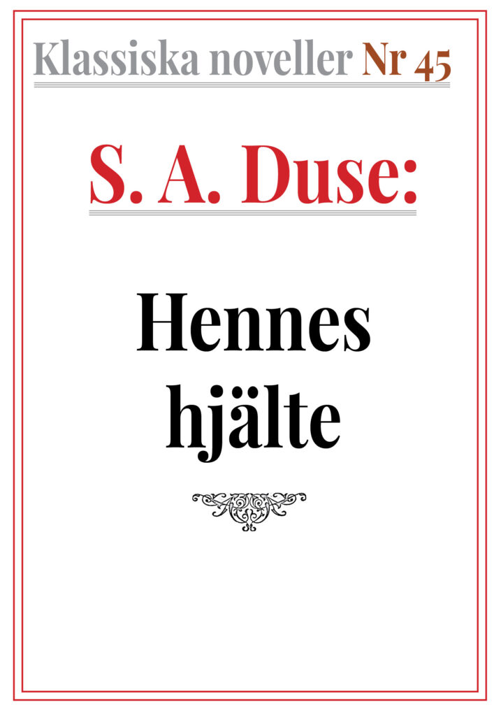 Book Cover: S. A. Duse – Hennes hjälte