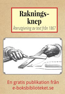 Book Cover: Rakningsknep år 1867