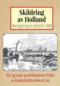Book Cover: Skildring av Holland år 1888