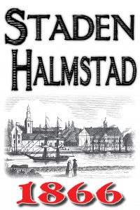 Book Cover: Skildring av staden Halmstad