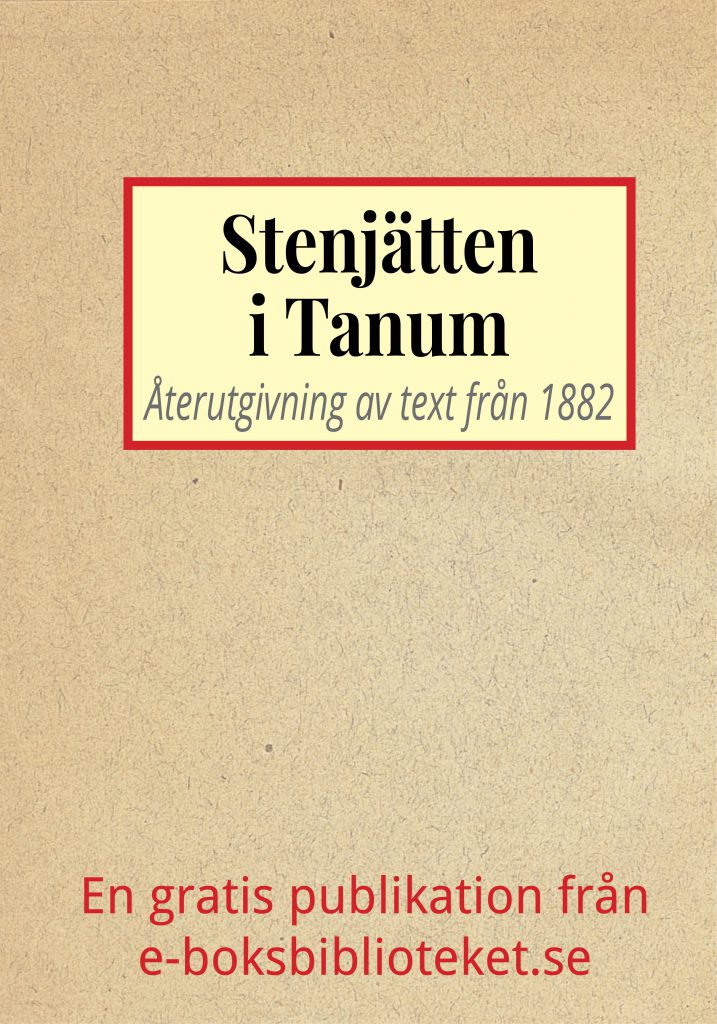 Book Cover: Sägnen om stenjätten från Tanum