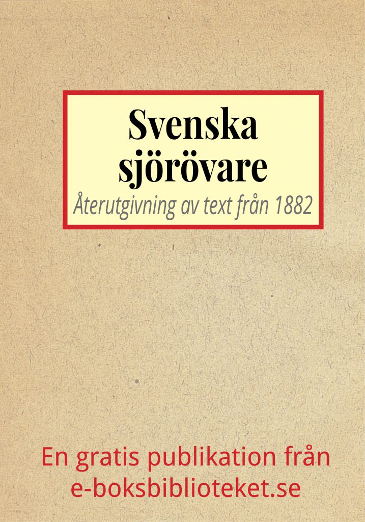 Book Cover: Svenska sjörövare