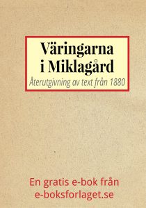 Book Cover: Väringarna i Miklagård