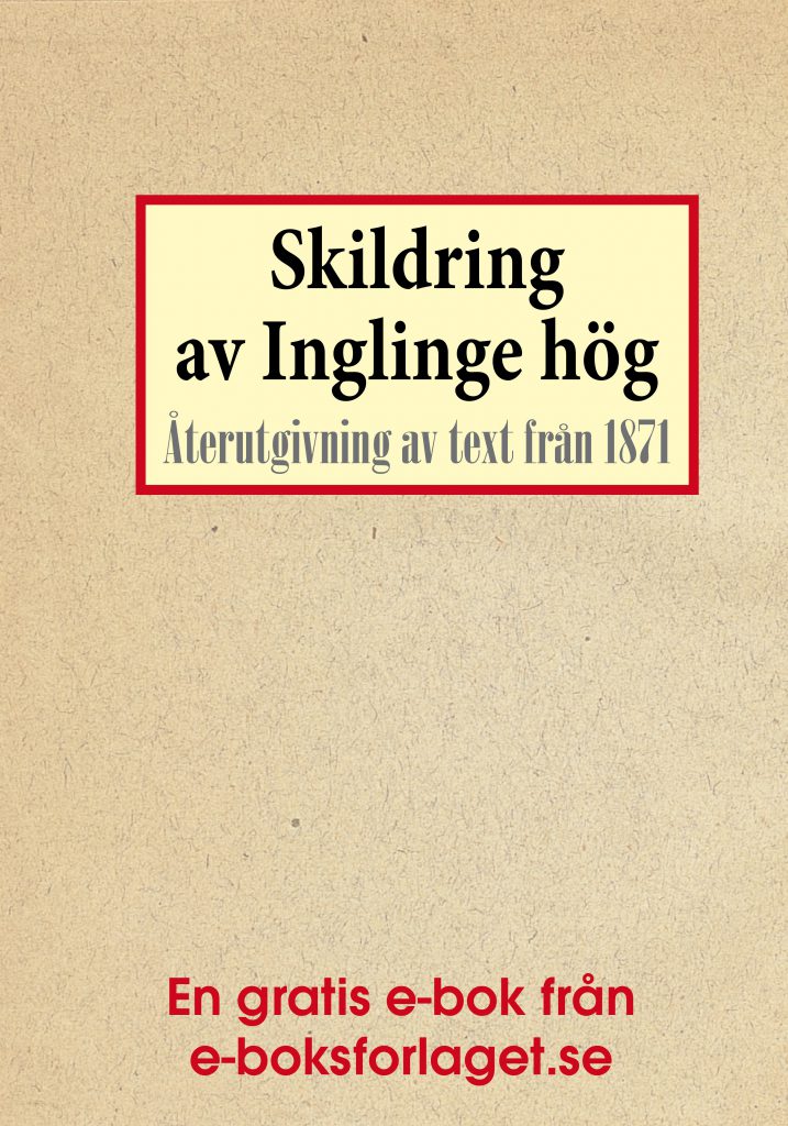 Book Cover: Skildring av Inglinge hög