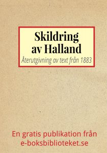 Book Cover: Skildring av Halland