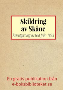 Book Cover: Skildring av Skåne