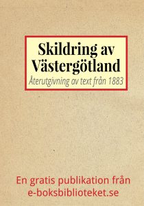 Book Cover: Skildring av Västergötland