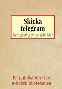 Book Cover: Skicka telegram