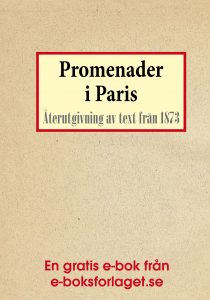 Book Cover: Promenader i Paris
