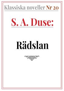 Book Cover: Klassiska noveller 20. S. A. Duse – Rädslan. Skiss