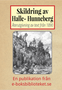 Book Cover: Skildring av Halle- och Hunneberg år 1890