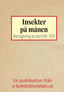 Book Cover: Insekter på månen