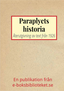 Book Cover: Paraplyets historia