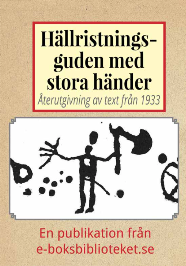 Book Cover: Hällristningsguden med de stora händerna