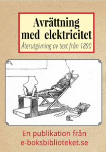 Book Cover: Första avrättningen med elektricitet