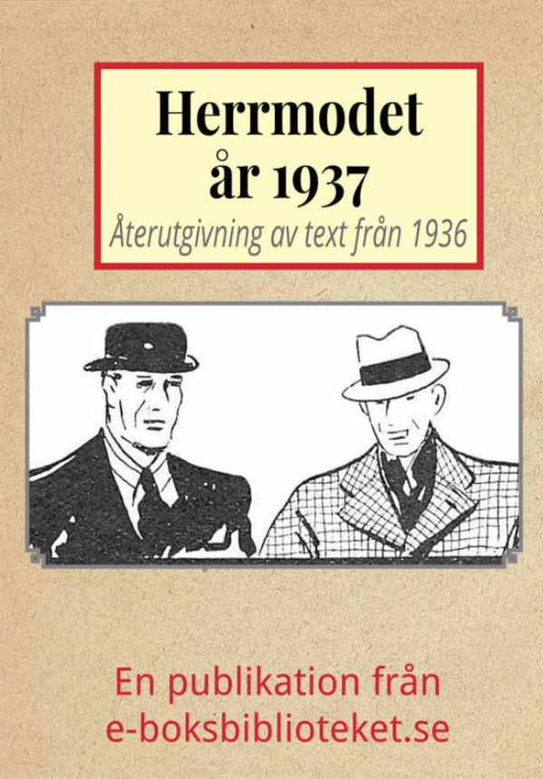 Book Cover: Herrmodet år 1937