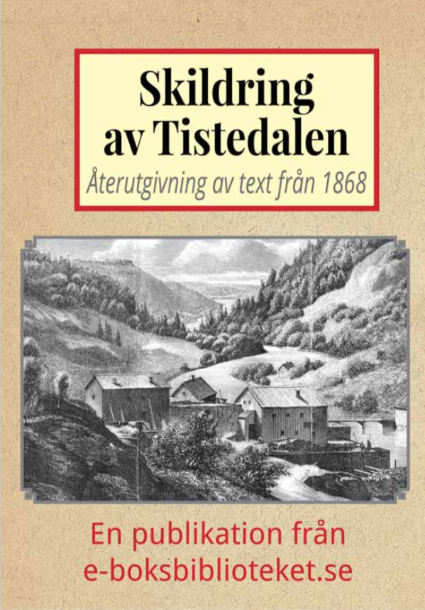 Book Cover: Skildring av Tistedalen