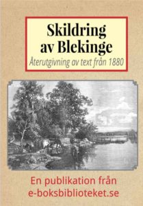 Book Cover: Skildring av Blekinge