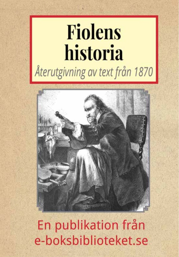 Book Cover: Fiolens historia