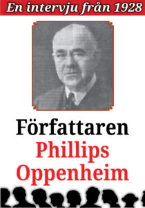 Book Cover: Biografi: Författaren Phillips Oppenheim